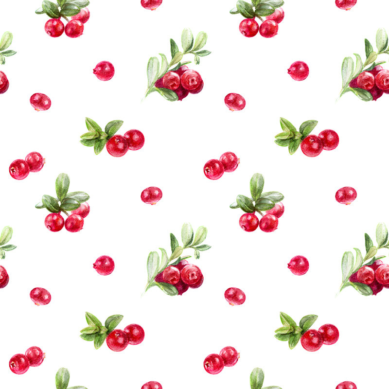 Servetter / Paper Napkins, Lingonberries