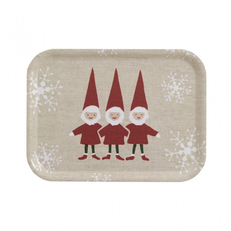 Tomtenisse bricka / Tray, 27 x 20 cm