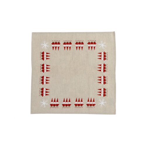 Tomtenisse tygservett / Napkin, 45 x 45cm