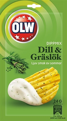 OLW Dippmix, Dill & gräslök / Dill & chives