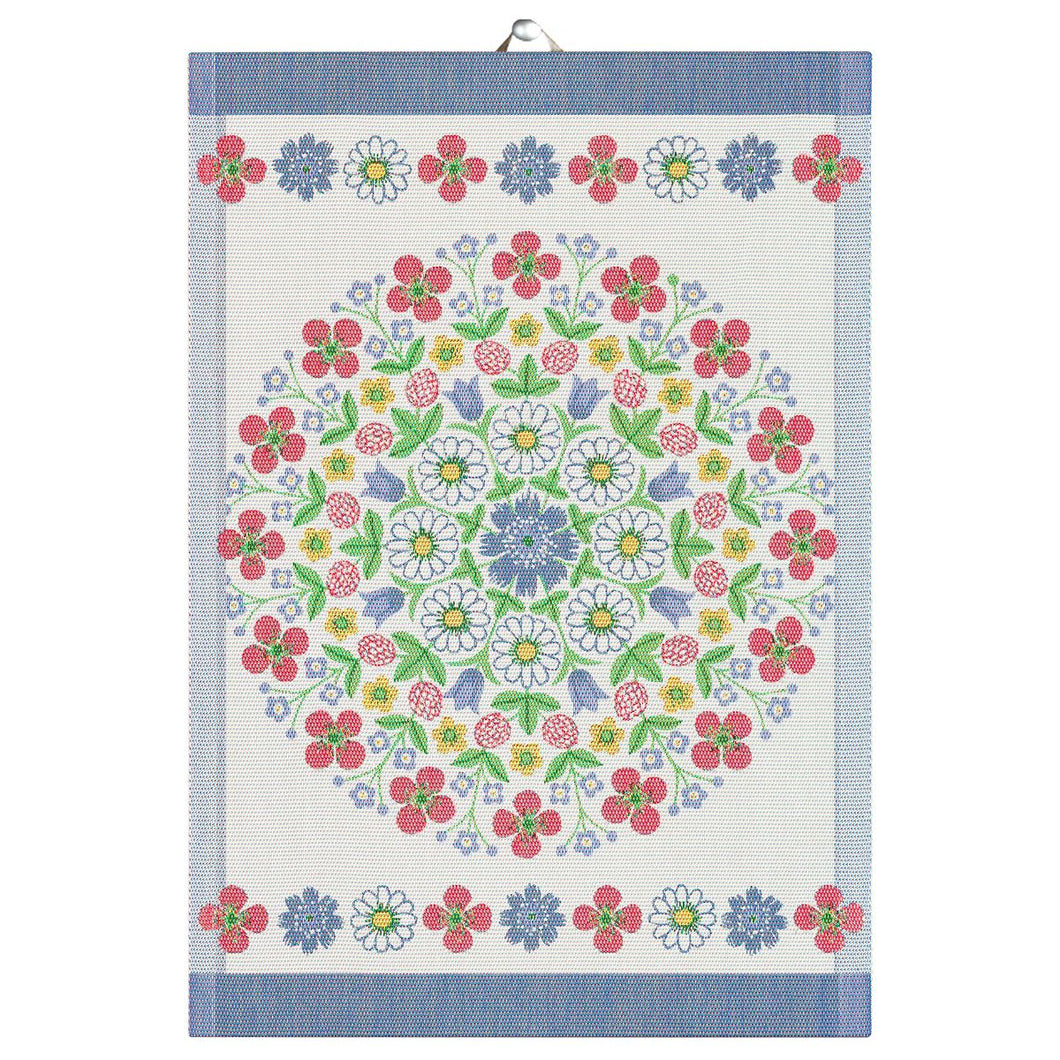 Sommarkrans kökshandduk / Kitchen towel, 35 x 50 cm