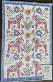 Kurbitshäst kökshandduk / Kitchen towel, 35x50cm