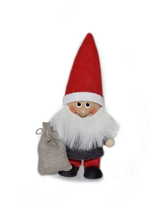 Tomtefar med säck / Father Santa, 15 cm